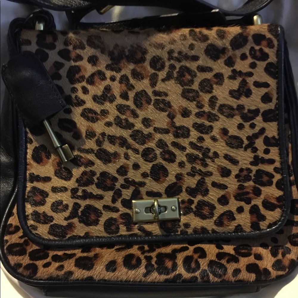 Leopard/cheetah Fossil Bag